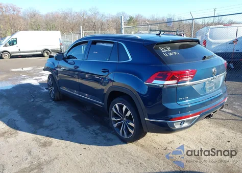 2022 Volkswagen Atlas Cross Sport 3.6L V6 Sel Premium R-Line из США, поврежденный, VIN 1V2FE2CA2NC216402